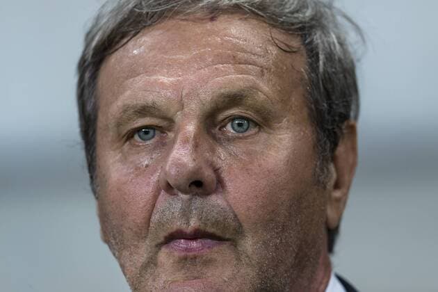 TRNAVA, friendly match Slovakia - Netherlands, season 2017-2018, 31-05-2018, Stadium Antona Malatinskeho ,Slovakia coach Jan Kozak , during the match between Slovakia - Netherlands , 1-1 Slovakia - Netherlands  x2225897x