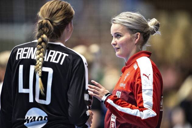 Danmarks maalvogter Sandra Toft under EM kvalifikations-landskampen Danmark - Island i Forum Horsens , loerdag 2. juni 2018.. , Horsens Jylland Denmark  Copyright: HenningxBagger HenningxBaggerx COP103 spdk20180602-174904-L