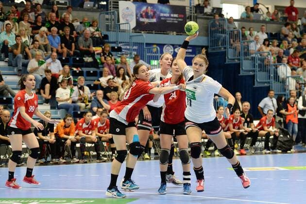 Nicht zu stoppen, 11 Xenia Smits (DHB Deutschland) , EM-Qualifikation Frauen, Deutschland vs Tuerkei, 02.06.2018 - EM-EM-Qualifikation Frauen, Deutschland vs Tuerkei, 02.06.2018 Copyright: xEIBNER JuergenxAugstx EP_JOGI