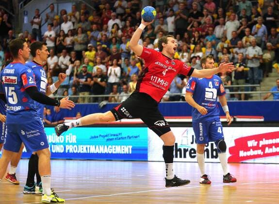 BAU 02.06.2018 Bietigheim Handball SG BBM Bietigheim vs. HBW Balingen-Weilstetten, Patrick Rentschler (BBM)