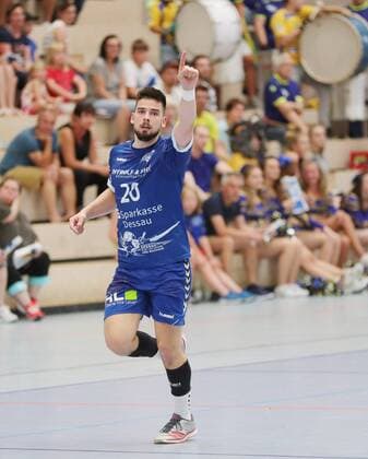 2. Handball Bundesliga HSG Konstanz - Dessau-Rosslauer HV 06 31:26. JONAS HOENICKE (DES) 2. Handball Bundesliga HSG Konstanz - Dessau-Rosslauer HV 06 Konstanz Copyright: xEIBNER PeterxPisax EP_EER