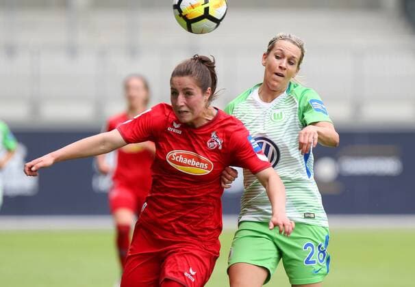Wolfsburg vs Köln, 1. BL Frauen Wolfsburg, Deutschland 03.06.2018, FUßBALL - VfL Wolfsburg vs 1. FC Köln, 1. Allianz Bundesliga, Saison 2017-18. Bild zeigt: Lena Goeßling (VfL Wolfsburg) Wolfsburg
