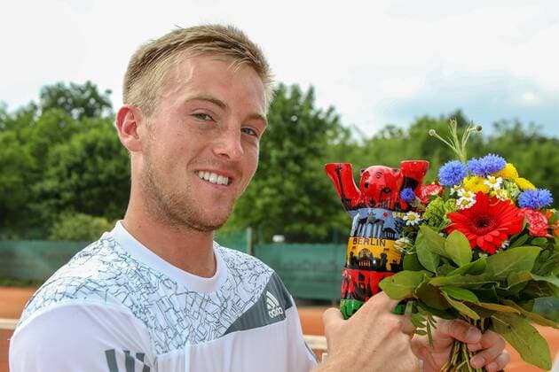 Niclas Braun - Verbandsmeister 2018 (TC 1899 Blau-Weiss Berlin), Verbandsmeisterschaften des TVBB (Damen und Herren) - Finale, Berlin, 03.06.2018,