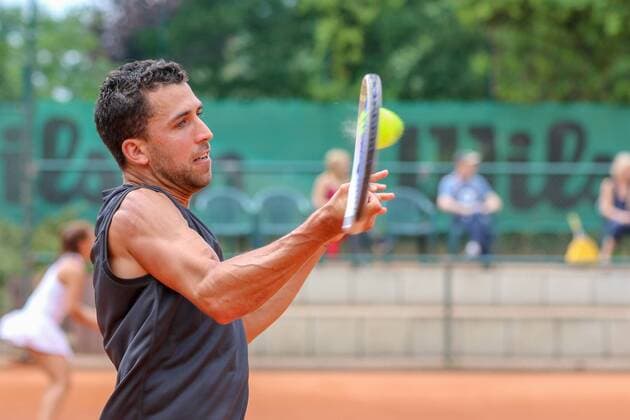 Laslo Urrutia Fuentes - Verbandsvizemeister 2018 (TC 1899 Blau-Weiss Berlin), Verbandsmeisterschaften des TVBB (Damen und Herren) - Finale, Berlin, 03.06.2018,