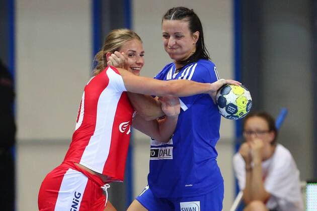 2018.06.03 Koszalin Pilka Reczna Kobiet Mecz Kwalifikacyjny EHF EURO 2018 Polska - Slowacja N z Bogna Sobiech Foto Piotr Matusewicz PressFocus 2018.06.03 Koszalin Women handball Poland - Slovakia Bogna Sobiech Credit: Piotr Matusewicz PressFocus NEWSPIX.PL --- Newspix.pl  20180603_PF_PM232