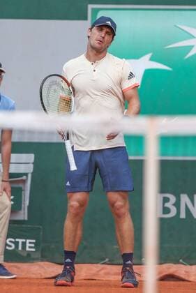 MISCHA ZVEREV (GER) reagiert enttaeuscht,Frust,Emotion, Copyright: xJuergenxHasenkopfx