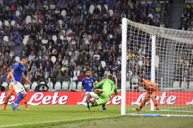 Bilder des Tages - SPORT Photo LaPresse - Fabio Ferrari June 4, 2018 Turin ( Italy ) Italy vs Netherlands - friendly match - Allianz Arena Stadium of Turin. in the pic: Ruud Vormer (Netherlands);  Copyright: xLaPresse FabioxFerrarix
