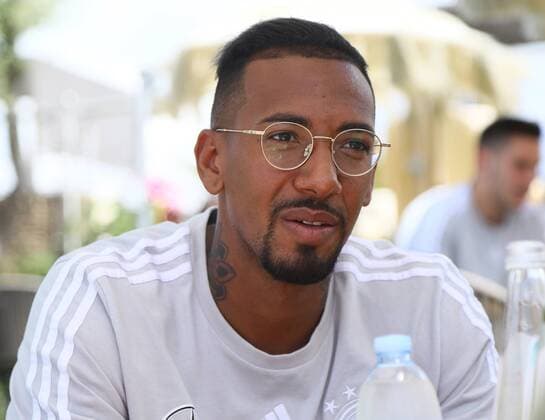 Bilder des Tages - SPORT WM 2018, DFB Nationalteam Media Day in Eppan Jerome Boateng (Deutschland Germany) - 05.06.2018: Media Day der Deutschen Nationalmannschaft zur WM-Vorbereitung in der Sportzone Rungg in Eppan Südtirol