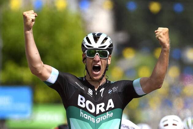 BELLEVILLE, FRANCE - JUNE 5 : ACKERMANN Pascal (GER) of Bora - Hansgrohe during stage 2 of the 70th edition of the Criterium du Dauphine Libere cycling race, a stage of 181 kms between Montbrison and Belleville on June 05, 2018 in Belleville, France, 5 06 2018 CYCLISME : 70 eme edition du Criterium du Dauphine - etape 2 - Montbrison to Belleville- 05 06 2018 PhotoNews Panoramic 