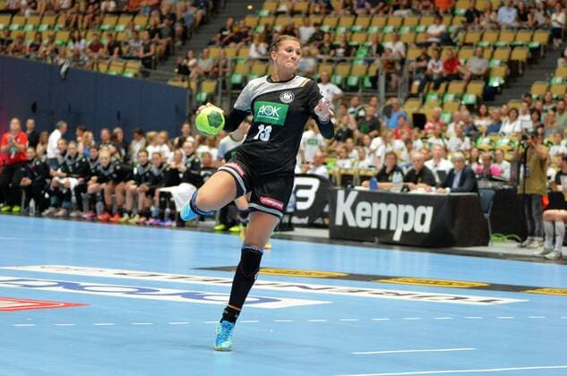 06.06.2018, xemx, Handball Damen Testspiel, Deutschland - Polen, emspor, Julia Behnke (Deutschland 13) Muenchen