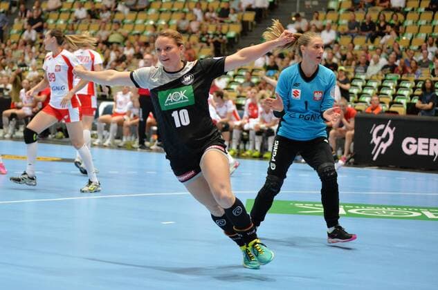 06.06.2018, xemx, Handball Damen Testspiel, Deutschland - Polen, emspor, Anna Loerper (Deutschland 10) Muenchen