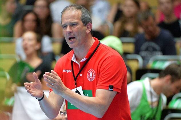 06.06.2018, xemx, Handball Damen Testspiel, Deutschland - Polen, emspor, Henk Groener (Deutschland) Muenchen