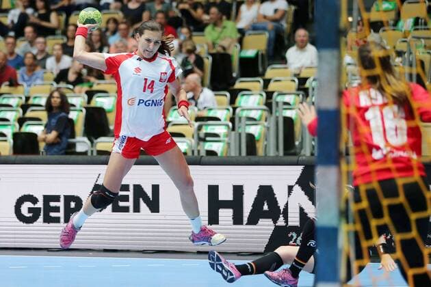Karolina Kudlacz-Gloc (POL) waehrend dem Laenderspiel der Handball Frauen zwischen Deutschland und Polen am 06.06.18 in der Olympiahalle Muenchen. Testspiel, Handball Frauen Deutschland - Polen Muenchen Copyright: xEIBNER MarcelxEngelbrechtx EP_MET