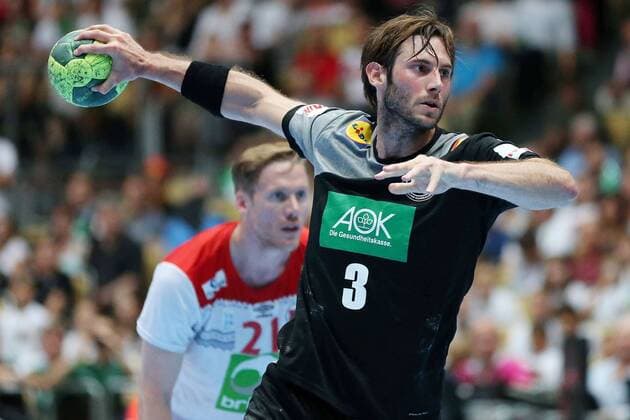 Uwe Gensheimer (GER) waehrend dem Laenderspiel der Handball Maenner zwischen Deutschland und Norwegen am 06.06.18 in der Olympiahalle Muenchen. Testspiel, Handball Maenner Deutschland - Norwegen Muenchen Copyright: xEIBNER MarcelxEngelbrechtx EP_MET