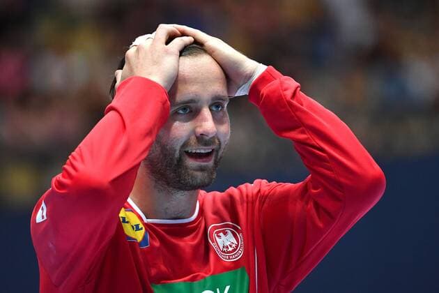 Silvio HEINEVETTER,Torwart (GER),fassungslos, Enttaeuschung,Frust,enttaeuscht, frustriert,niedergeschlagen, Aktion,Einzelbild,angeschnittenes Einzelmotiv,Portraet,Portrait,Porträt. Handball Laenderspiel der Maenner Deutschland (GER)-Norwegen (NOR) 25-30. am 06.06.2018 Olympiahalle in Muenchen.