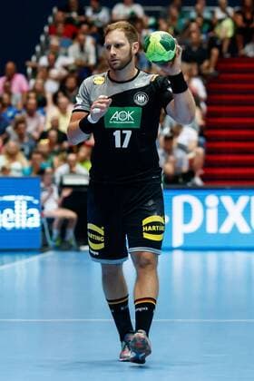 Muenchen, Deutschland, 06.06.2018, Handball Laenderspiel der Maenner, Deutschland - Norwegen, Steffen Weinhold (GER) in Aktion ( DeFodi507