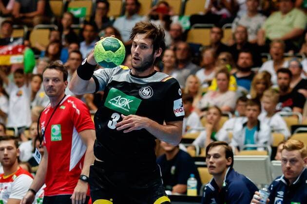 Muenchen, Deutschland, 06.06.2018, Handball Laenderspiel der Maenner, Deutschland - Norwegen, Uwe Gensheimer (GER) in Aktion ( DeFodi507