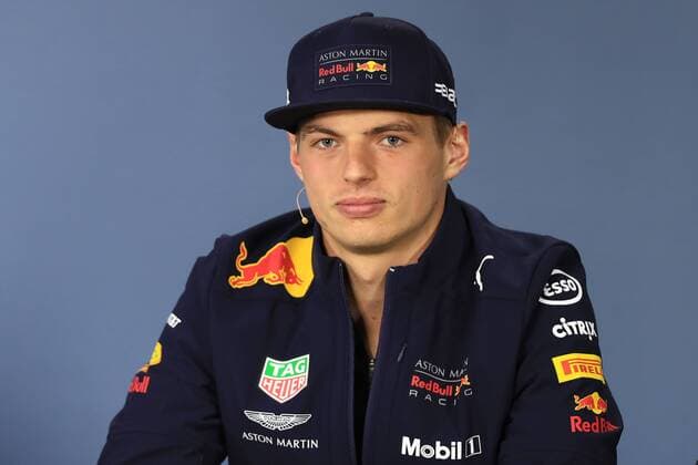 7th June 2018, Circuit Gilles-Villeneuve, Montreal, Canada; Canadian Formula One Grand Prix, driver arrivals and press conference PK Pressekonferenz Aston Martin Red Bull Racing TAG Heuer, Max Verstappen  ActionPlus12033571 Octane