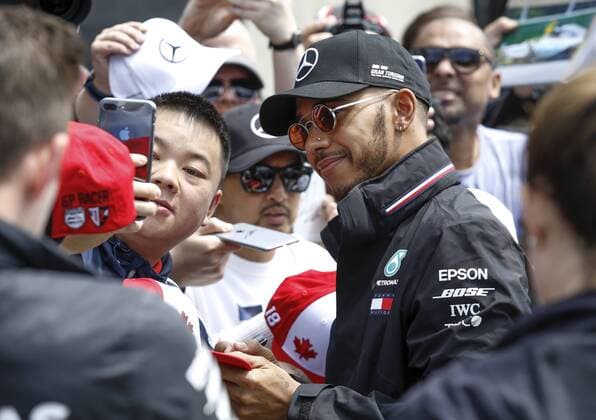 Motorsports: FIA Formula One World Championship WM Weltmeisterschaft 2018, Grand Prix of Canada 44 Lewis Hamilton (GBR, Mercedes AMG Petronas F1 Team), Montreal Canada