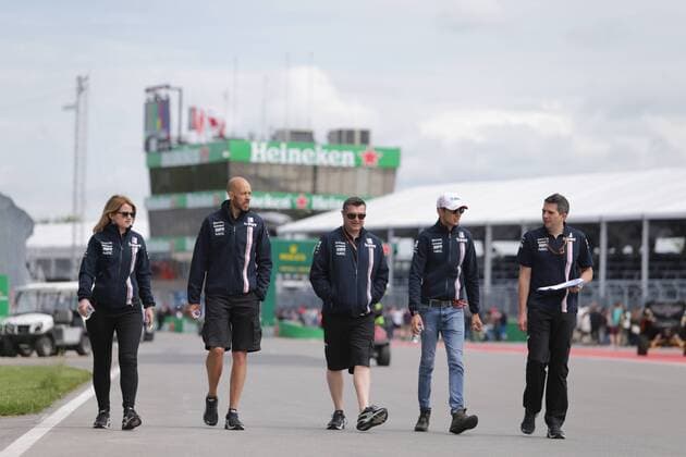 Photo4 LaPresse 07 06 2018 Montreal, Canada Grand Prix Formula One Canada 2018 In the pic: Esteban Ocon (FRA) Sahara Force India F1 VJM11 walks the circuit  Copyright: xPhoto4 LaPressex