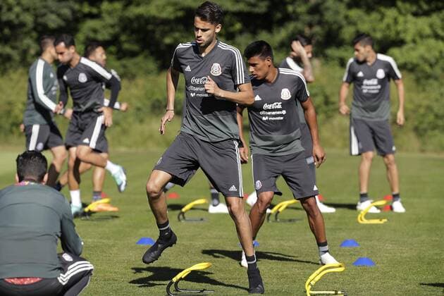 June 7, 2018 - EUM20180607DEP01.JPG.COPENHAGUE, Dinamarca. SoccerFutbol-Seleccion Mexicana.- Diego Reyes durante la sesion de entrenamiento de la Seleccion Mexicana, este 7 de junio de 2018, de cara al partido contra Dinamarca este sabado. Foto: Agencia EL UNIVERSALLuis CortesEELG Latin News: June 7, 2018  - ZUMAu78_ 20180607_zaf_u78_520 Copyright: xElxUniversalx
