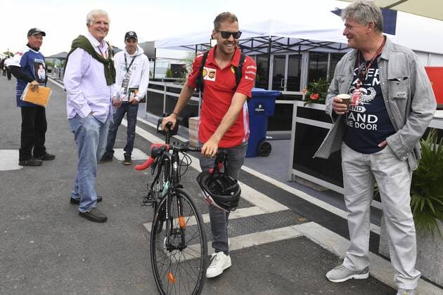 Ambiente antes del GP de F1 de Canadá en el circuito de Gilles Villeneuve. En la imagen, Sebastian Vettel.Atmosphere before Canadian circuit. In this picture, Sebastian Vettel.  RV RACING PRESS