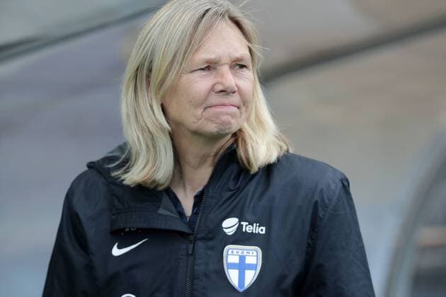 Head Coach Anna Signeul, FIN during their FIFA Women s World Cup qualifying round Finland - Austria at the Telia G5 Stadium 8. June 2018 in Helsinki, Finland.  Copyright: xMattixMatikainenx NP24_np24SPO080517094