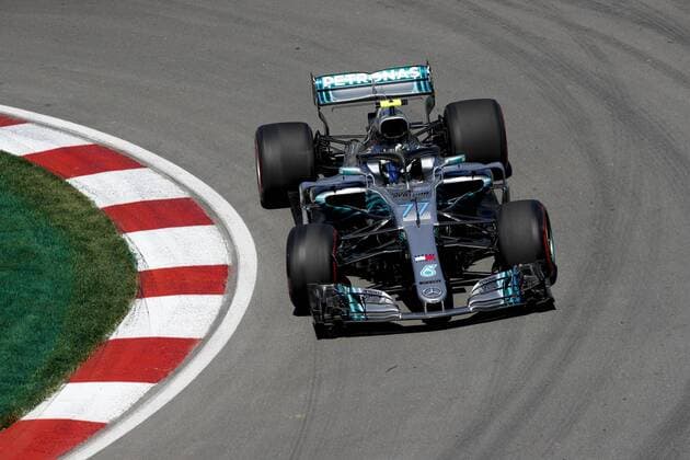 Motorsports: FIA Formula One World Championship WM Weltmeisterschaft 2018, Grand Prix of Canada 77 Valtteri Bottas (FIN, Mercedes AMG Petronas), Montreal Canada