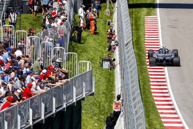 Motorsports: FIA Formula One World Championship WM Weltmeisterschaft 2018, Grand Prix of Canada 77 Valtteri Bottas (FIN, Mercedes AMG Petronas), Montreal Canada