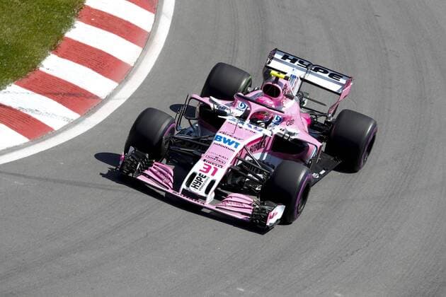 Motorsports: FIA Formula One World Championship WM Weltmeisterschaft 2018, Grand Prix of Canada 31 Esteban Ocon (Sahara Force India F1 Team) Montreal Canada
