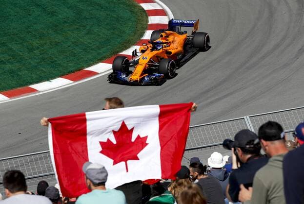 Motorsports: FIA Formula One World Championship WM Weltmeisterschaft 2018, Grand Prix of Canada 14 Fernando Alonso (ESP, McLaren-Renault), Montreal Canada