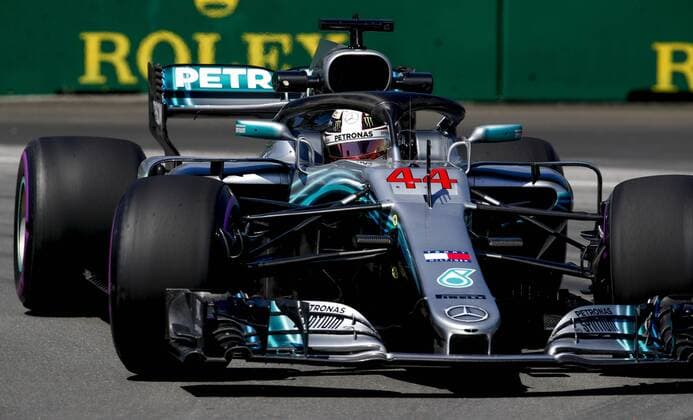 Motorsports: FIA Formula One World Championship WM Weltmeisterschaft 2018, Grand Prix of Canada 44 Lewis Hamilton (GBR, Mercedes AMG Petronas F1 Team), Montreal Canada