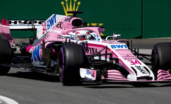 Motorsports: FIA Formula One World Championship WM Weltmeisterschaft 2018, Grand Prix of Canada Nicholas Latifi, Force India VJM11 Mercedes. Montreal Canada