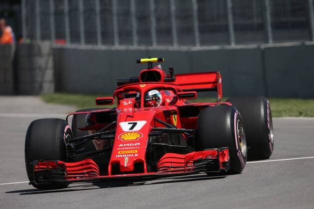 Photo4 LaPresse 08 06 2018 Montreal, Canada Grand Prix Formula One Canada 2018 In the pic: Free Practice 1, Kimi Raikkonen (FIN) Scuderia Ferrari SF71H  Copyright: xPhoto4 LaPressex
