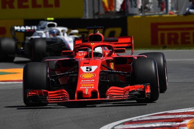 Sebastian Vettel, Scuderia Ferrari, formula 1 GP, Kanada in Montreal, 08.06.2018 Photo:mspb Jerry Andre Sebastian Vettel, formula 1 GP, Kanada 2018