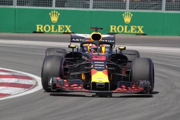 Photo4 LaPresse 09 06 2018 Montreal, Canada Grand Prix Formula One Canada 2018 In the pic: free practice 3, Daniel Ricciardo (AUS) Red Bull Racing RB14  Copyright: xPhoto4 LaPressex
