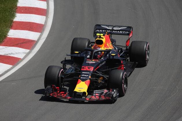 Photo4 LaPresse 09 06 2018 Montreal, Canada Grand Prix Formula One Canada 2018 In the pic: free practice 3, Max Verstappen (NED) Red Bull Racing RB14  Copyright: xPhoto4 LaPressex