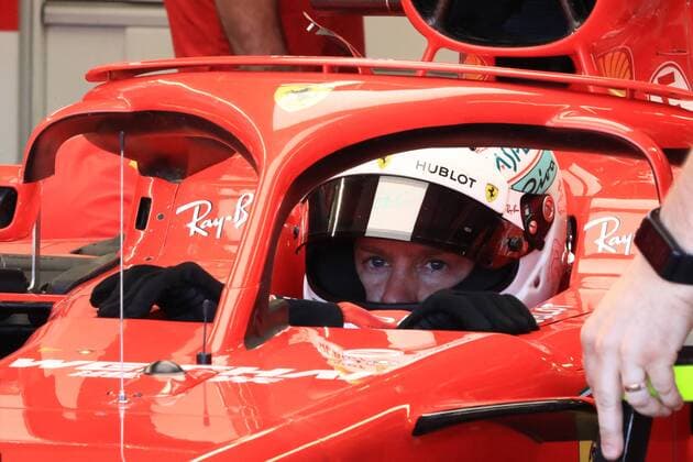 9th June 2018, Circuit Gilles-Villeneuve, Montreal, Canada; Canadian Formula One Grand Prix, qualification; Scuderia Ferrari, Sebastian Vettel  ActionPlus12035107 Octane