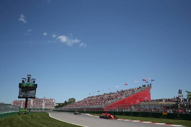 Photo4 LaPresse 09 06 2018 Montreal, Canada Grand Prix Formula One Canada 2018 In the pic: Free practice 3, Sebastian Vettel (GER) Scuderia Ferrari SF71H  Copyright: xPhoto4 LaPressex