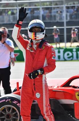 Sebastian Vettel, Scuderia Ferrari, formula 1 GP, Kanada in Montreal, 09.06.2018 Photo:mspb Jerry Andre Sebastian Vettel, formula 1 GP, Kanada 2018