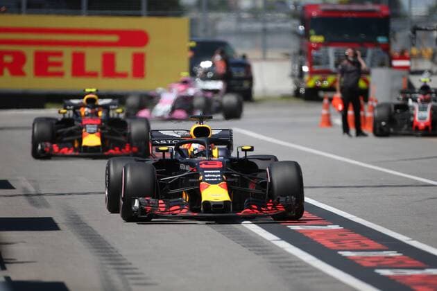 Photo4 LaPresse 09 06 2018 Montreal, Canada Grand Prix Formula One Canada 2018 In the pic: Pole Position, Daniel Ricciardo (AUS) Red Bull Racing RB14  Copyright: xPhoto4 LaPressex