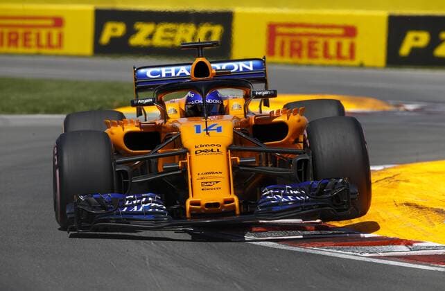 Motorsports: FIA Formula One World Championship WM Weltmeisterschaft 2018, Grand Prix of Canada 14 Fernando Alonso (ESP, McLaren-Renault), Montreal Canada