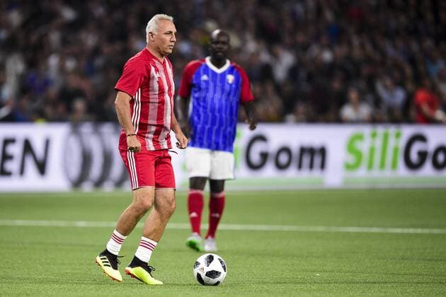 Hristo Stoitchkov (Fifa98) FOOTBALL : France98 vs Fifa98 - Match de Legende - Paris - 12 06 2018 JBAutissier Panoramic 