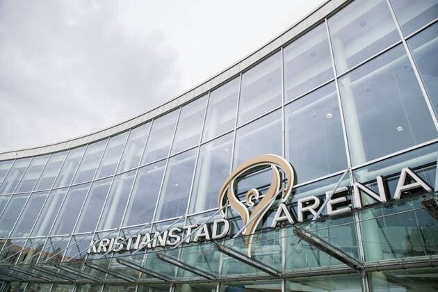 180613 Kristianstad Arena inför VM-kvalmatchen i handboll mellan Sverige och Nederländerna den 13 juni 2018 i Kristianstad. Copyright: MATHILDAxAHLBERG BB180613MA003