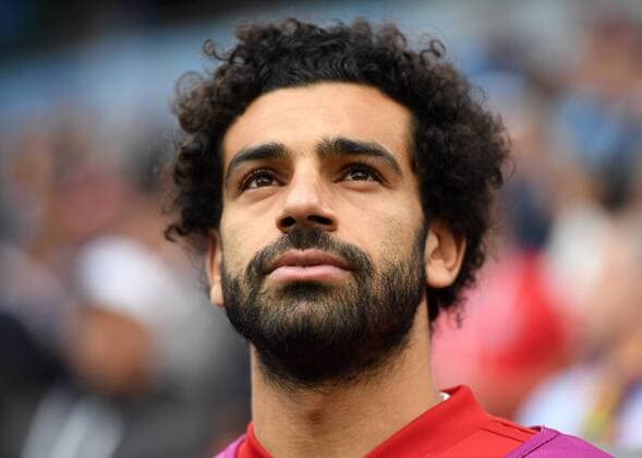 Bilder des Tages - SPORT YEKATERINBURG, RUSSIA - JUNE 15, 2018: Egypt s Mohamed Salah seen during the 2018 FIFA World Cup WM Weltmeisterschaft Fussball First Stage Group A match against Uruguay at Ekaterinburg Arena Stadium. Donat Sorokin TASS  TS084564