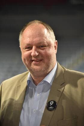 Andreas Michelmann, DHB Präsident am 15.06.2018 in Köln bei der Vorstellung des Handball WM Botschafter. Die Handball WM 2019 findet vom 10. - 27. Januar 2019 unter anderem auch in der Lanxess Arena in Köln statt.