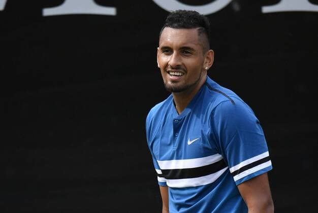 Nick Kyrgios (AUS) 16.06.2018 Tennis Mercedes Cup Stuttgart Weißenhof 10.06..-17.06.2018 MercedesCup Stuttgart Weißenhof 2018