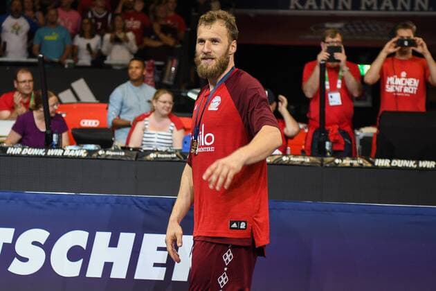 Der Kapitaen, Anton GAVEL (FC Bayern Muenchen 25) , FC Bayern Muenchen Basketball vs Alba Berlin, Basketball, Finale,Spiel 5, 16.06.2018 Muenchen Bayern Deutschland
