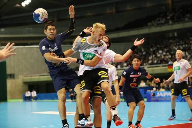 Shinnosuke Tokuda (JPN), JUNE 16, 2018 - Handball : Japan Cup 2018 Tokyo between Japan - Germany at Tokyo Metropolitan Gymnasium, Tokyo, Japan. NOxTHIRDxPARTYxSALES.  (80244439)