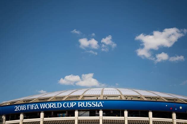 WM 2018, Deutschland - Mexiko, Luschniki-Stadion 180617 General view of Luzhniki Stadium prior the FIFA World Cup WM Weltmeisterschaft Fussball group stage match between Germany and Mexico on June 17, 2018 in Moscow. Photo: Petter Arvidson BILDBYRN kod PA 92069 Copyright: PETTERxARVIDSON BB180617PA011
